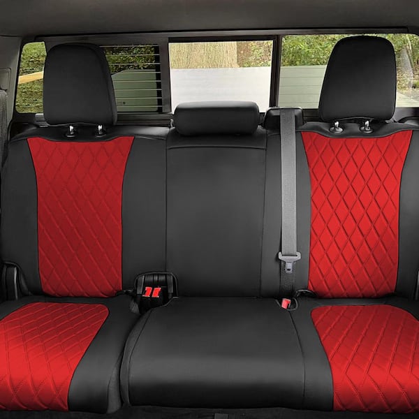FH Group Neoprene Custom Fit Seat Covers for 2019-2023 GMC Sierra 1500 2500HD 3500HD Base to SLE