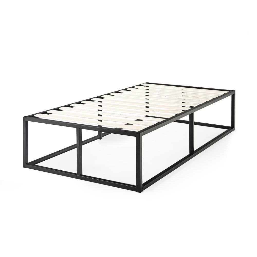 Reviews for Zinus Joseph Black Metal Twin Platforma Bed Frame Pg 2