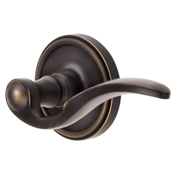 Grandeur Georgetown Rosette Timeless Bronze with Dummy Right Handed Bellagio Lever