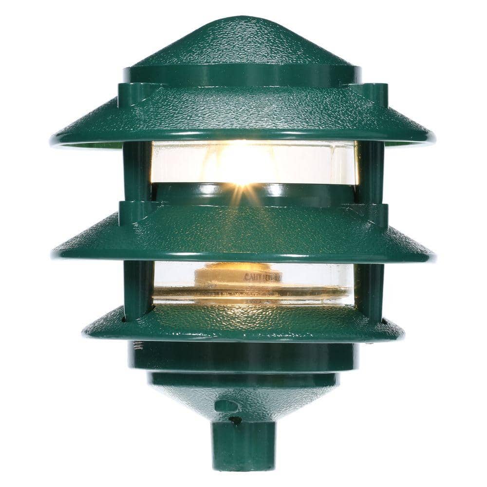 Progress Lighting Green Landscape Pathlight P5204-38 - The Home Depot