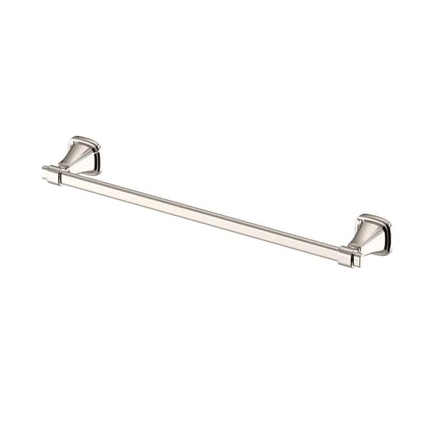 Beverly 18 in. Wall Mounted Towel Bar in Polished Nickel