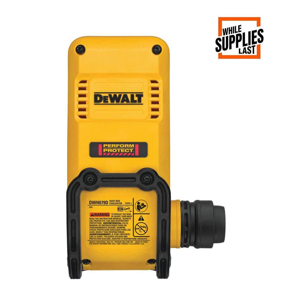 DEWALT SDS Rotary Hammer Dust Box Evacuator (DWH079D)