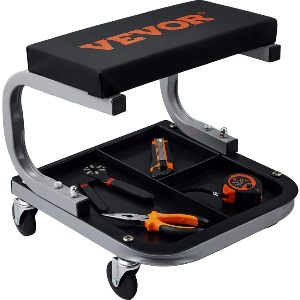 VEVOR Planer Stand 100 lbs / 45 kg Heavy Loads Three-gear Height Adjustable Thickness Planer Table,with 4 Stable Casters & Storage Space for Most