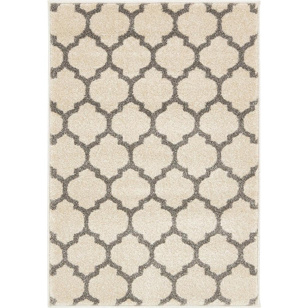 Trellis Philadelphia Beige/Gray 2' 2 x 3' 0 Area Rug price history on PriceWatchPro