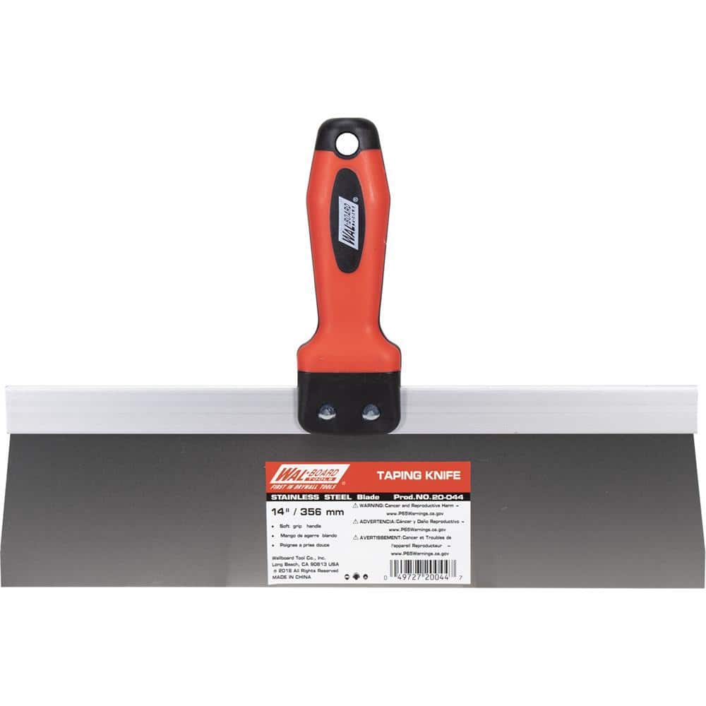 WalBoard Tools 14 in. Stainless Steel Blade Taping Knife 020044HD