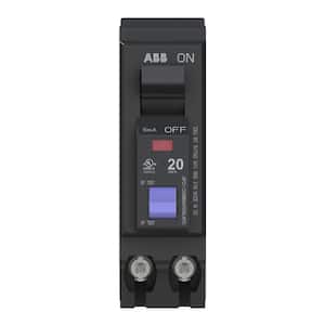 ABB 15 Amp Single-Pole Dual Function Arc Fault/GFCI Plug-On