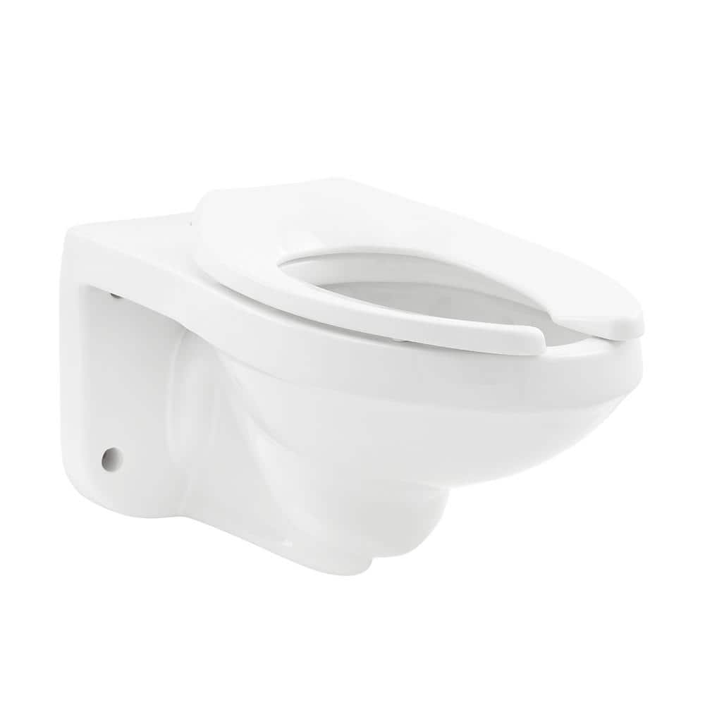 Swiss Madison Sirene WallHung Commercial Elongated Top Flush Spud