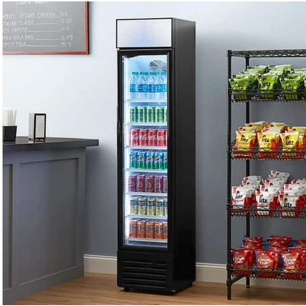 冷蔵庫・冷凍庫 803 775 F Cooler Depot 3.7 cu.ft Auto-defrost Commercial Narrow Glass Door