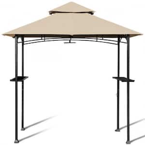8 ft. x 5 ft. Outdoor Barbecue Grill Gazebo Canopy Tent