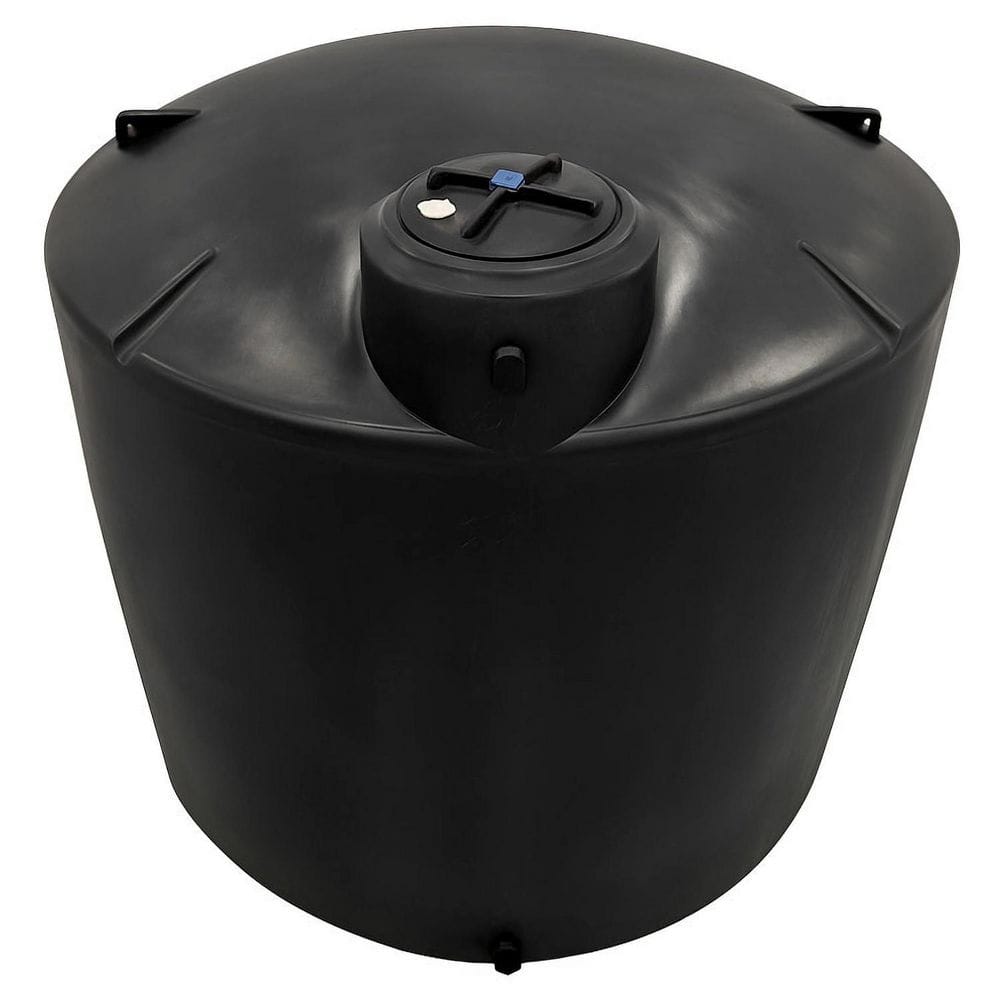 VPC 2500 Gal. Black Polyethylene Vertical Water Storage Tank 85