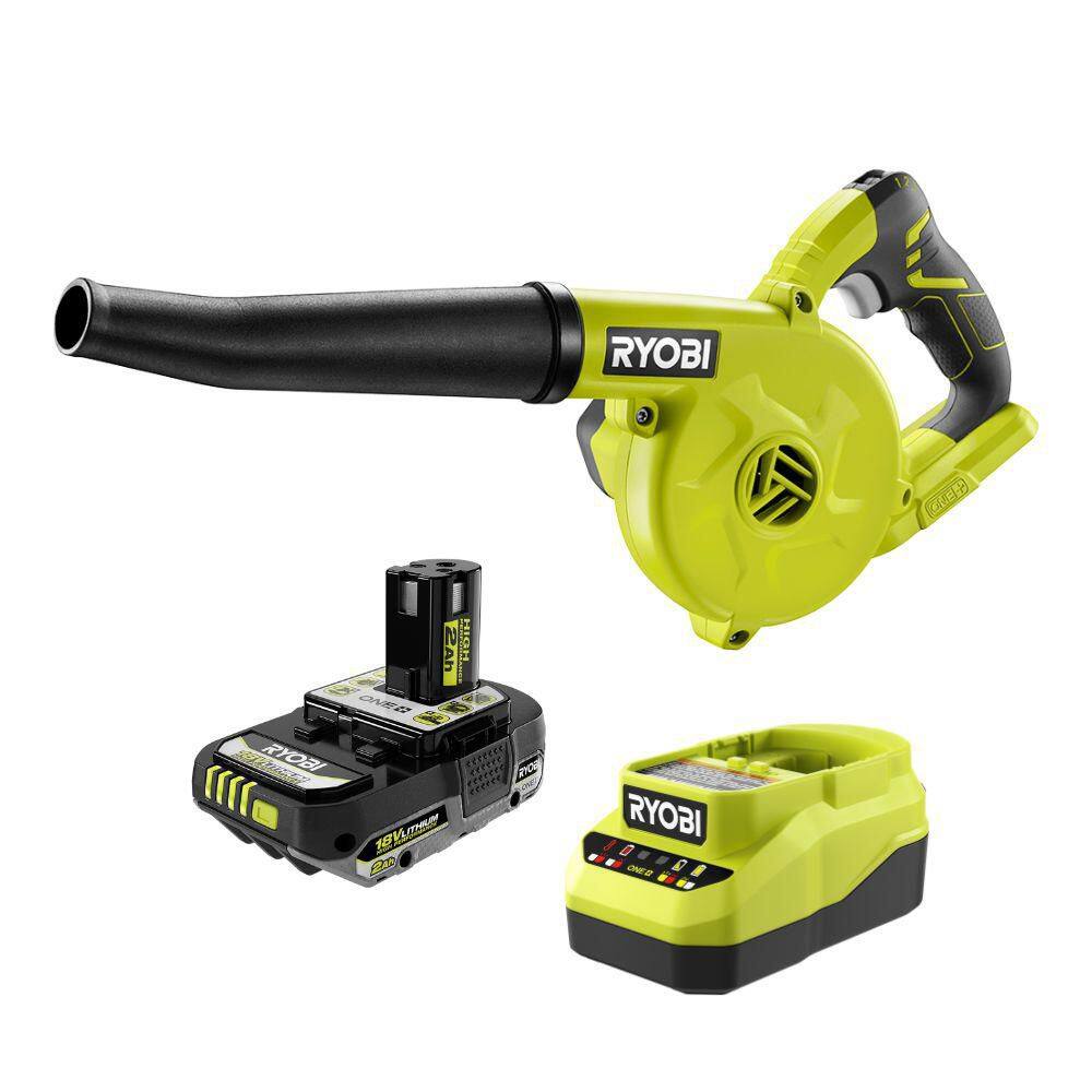 ONE+ 18V Cordless Workshop Blower Kit with 2 Ah Battery and Charger price history on PriceWatchPro