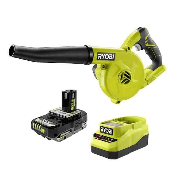 ONE+ 18V Cordless Workshop Blower Kit with 2 Ah Battery and Charger