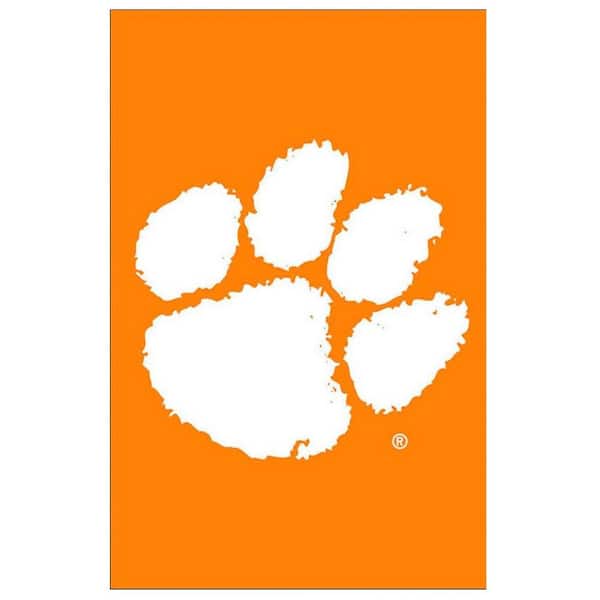 Fan Essentials NCAA 1 ft. x 1-1/2 ft. Clemson University 2-Sided Garden Flag