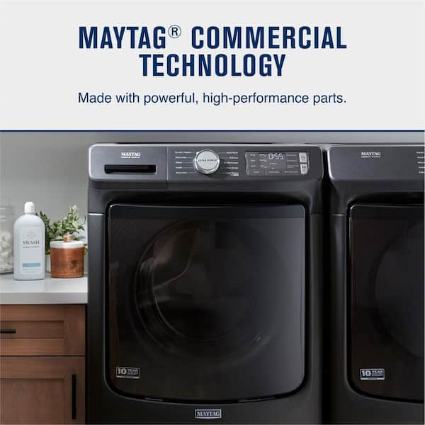 Maytag 4.5 cu. ft. Front Load Washer in Volcano Black MHW5630MBK