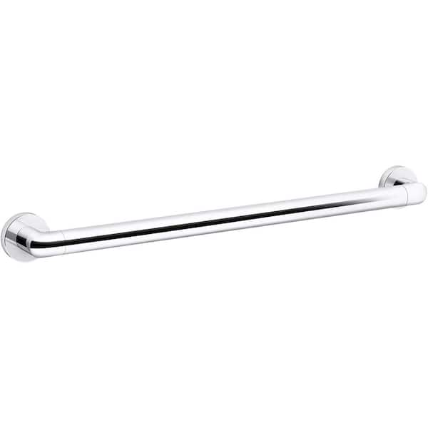 Kumin 24 in. Grab Bar in Polished Chrome