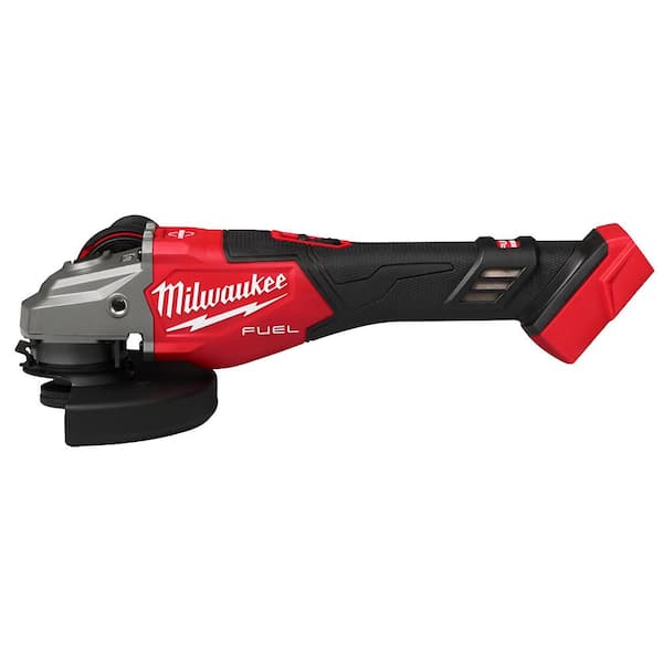 M18 FUEL 18V Lithium-Ion Brushless Cordless 4-1/2 in./6 in. Braking Grinder w/ Slide Switch & Bandsaw