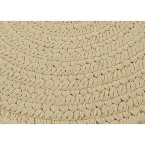 Trends Linen 2 ft. x 4 ft. Braided Oval Area Rug