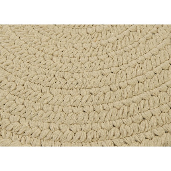Trends Linen 3 ft. x 5 ft. Oval Braided Area Rug