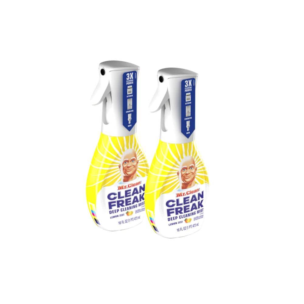 Mr. Clean Clean Freak Lemon Zest Deep Cleaning Mist Refill 16 Fl Oz, Cleaning