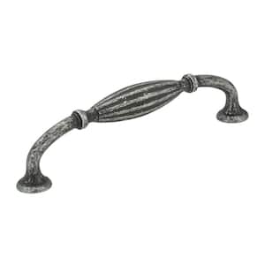 5-1/16 in. (128 mm) Center-to-Center Natural Iron Traditional Drawer Pull