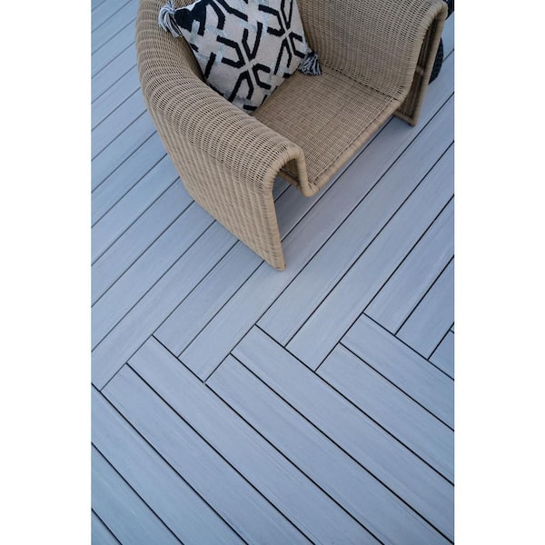 TimberTech Advanced PVC Landmark 5/4 in. x 6 in. x 16 ft. Square