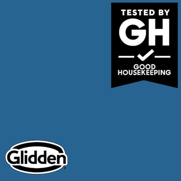 Glidden Premium 1 qt. PPG1161-6 Starry Night Satin Interior Latex Paint
