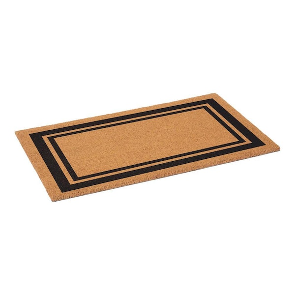 Calloway Mills Black Border Door Mat 18 in. x 30 in. 152961830NP