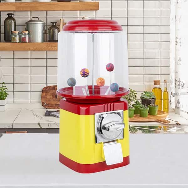 Unbranded (1-Piece) Dry Food Dispensers, Gumball Machine for Kids, Candy Vending Machine, Bubble Gum Machine for Game Stores