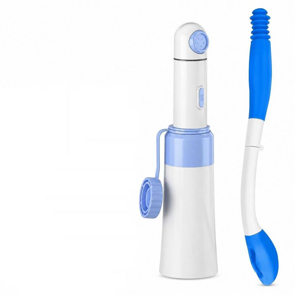 Portable Bidet Toilet Aids Wiper Tool Set in Blue, 350ML Bottle, IPX7 Waterproof, 2 Pressure Modes, Travel Kit price history on PriceWatchPro