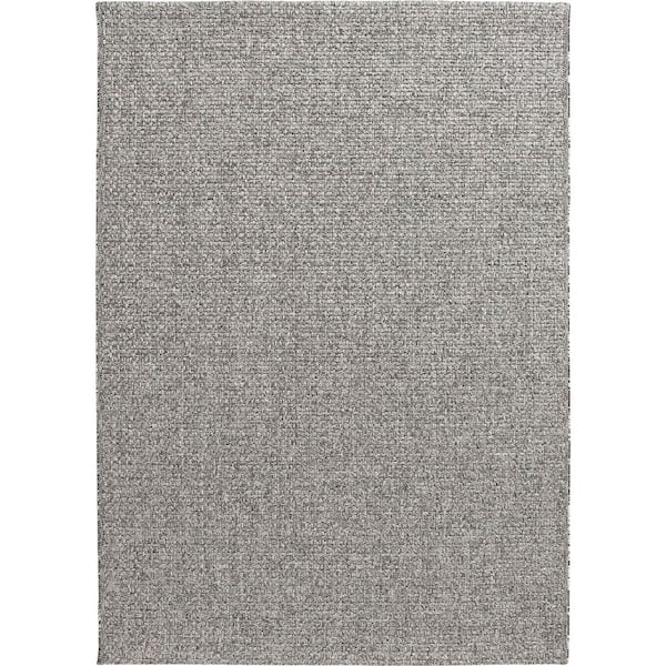 Blocton 5 ft. x 7 ft. Gray Area Rug