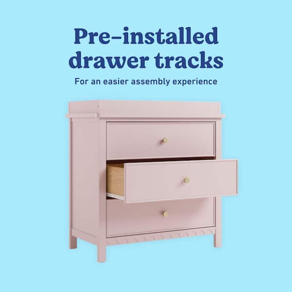 strapless open back dress HOT Pink/White Bone Inlay 3-Drawer Dresser  Auden & Avery