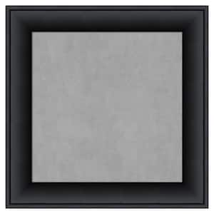 Nero Black 15 in. x 15 in. Framed Magnetic Board