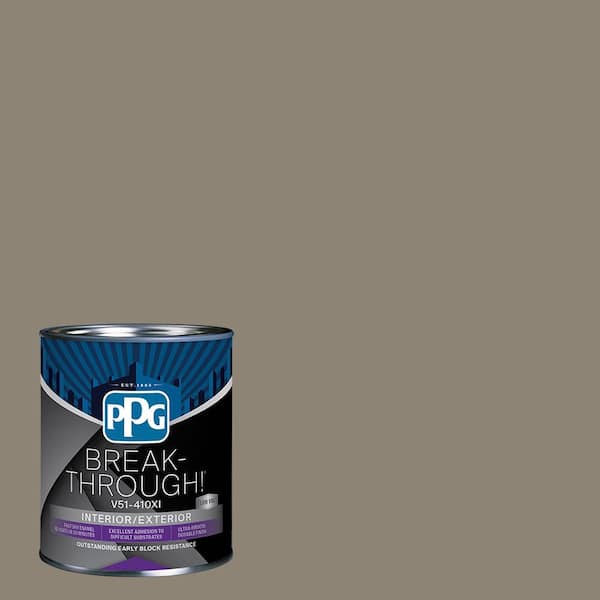 BreakThrough! 1 qt. PPG10005 Bear Cub Satin Door, Trim &