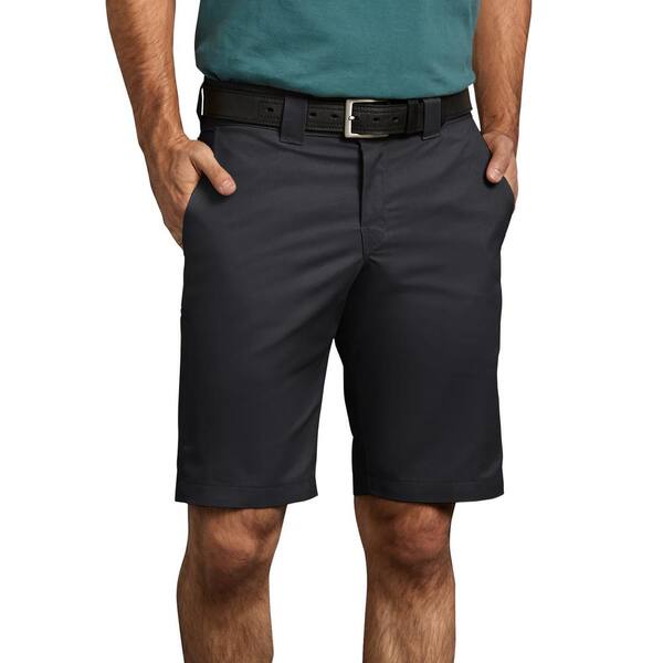 dickies work shorts black