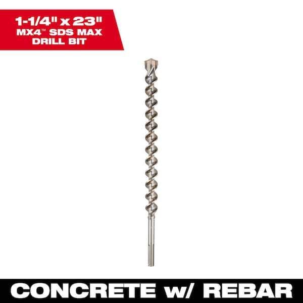 Home depot drill bits for concrete sale