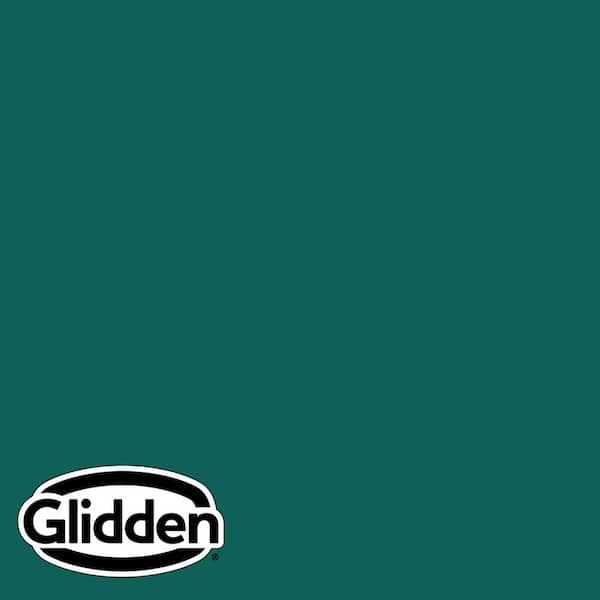 Glidden Diamond 1 qt. PPG1142-7 Empress Teal Satin Interior Paint with Primer