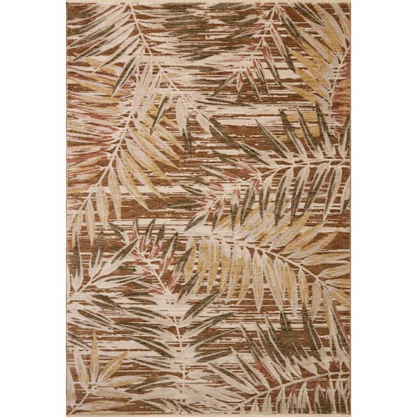 Eileen Earth / Natural 9 ft. 6 in. x 13 ft. Transitional Area Rug