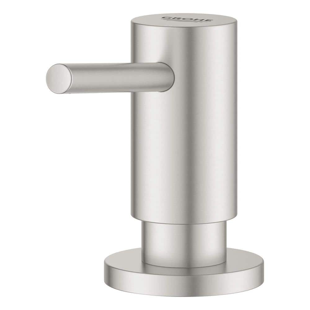 Graphite Modern Stainless Steel Soap Dispenser