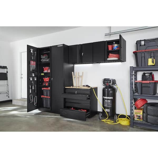 4-Piece Extra Wide Heavy Duty Welded Steel Garage Storage System