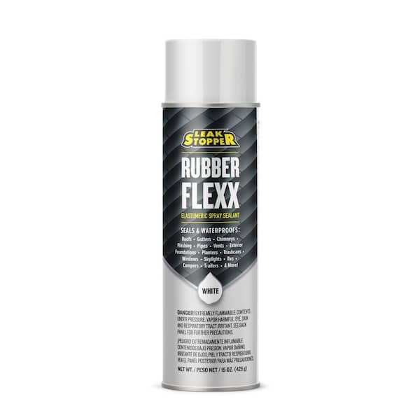 Gardner 15 oz. LEAK STOPPER RUBBER-FLEXX Sealant (White)
