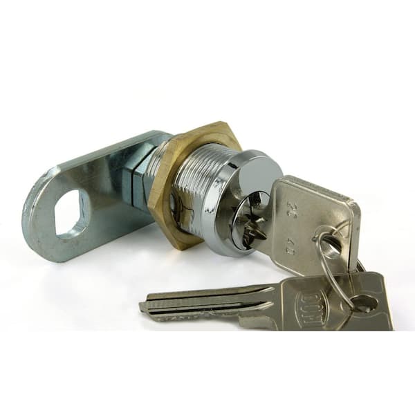 CRANACH 3 Inch Zinc Alloy Chrome Finish Cabinet Lock with Key