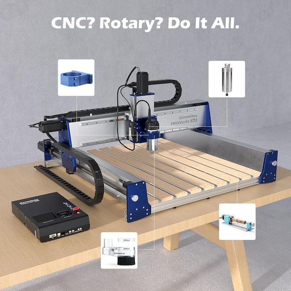 Genmitsu PROVerXL 2X2 CNC Router Machine, 2' x 2' CNC Machine with