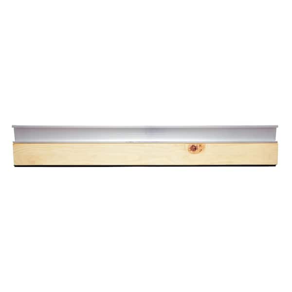 Frost King 5-5/8 in. x 3 ft. Silver& Brown Fixed Sill Threshold