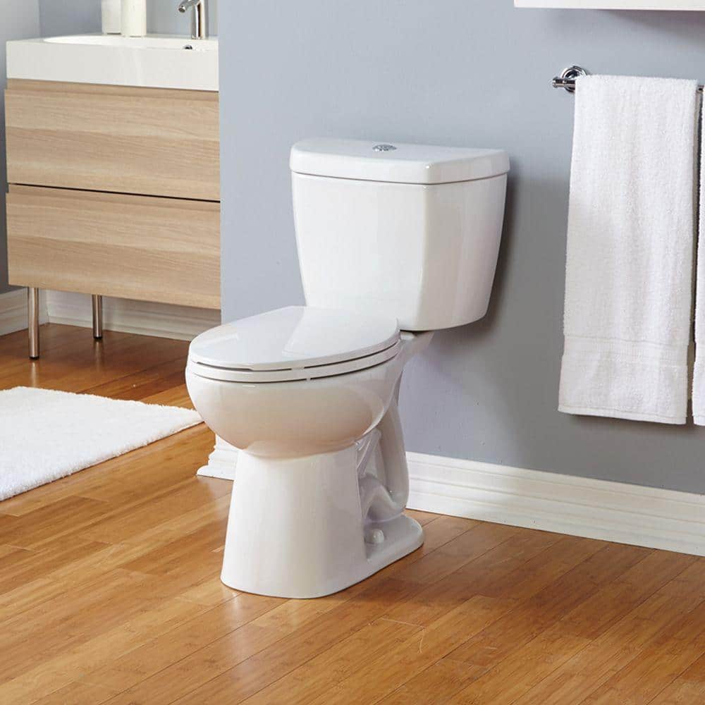 Niagara Stealth Stealth 2-Piece 0.8 GPF Ultra High-Efficiency Single Flush Elongated Toilet in White