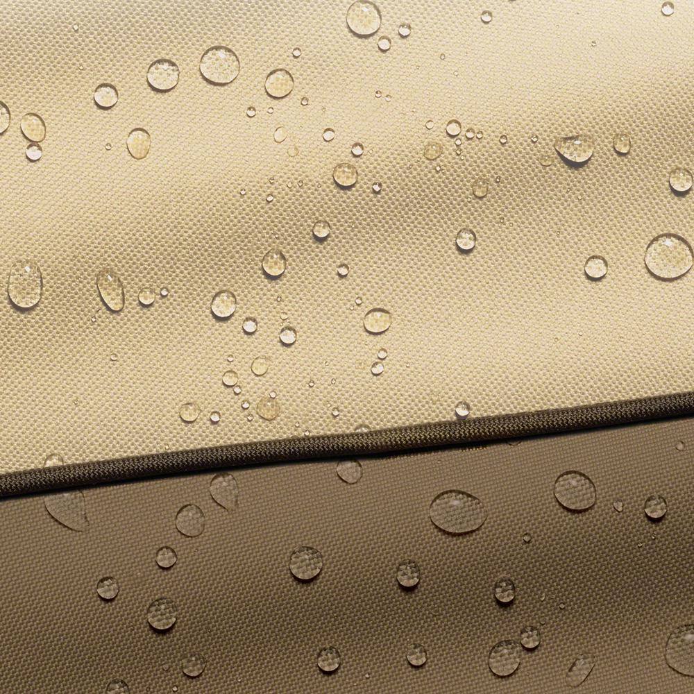 Veranda Beige and Brown Water-Resistant Patio Sectional Cover