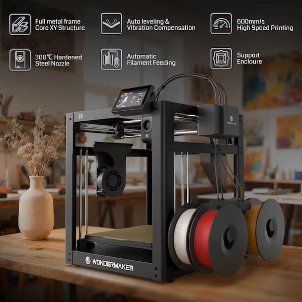 SainSmart WonderMaker ZR CoreXY Multicolor 3D Printer-High-Speed