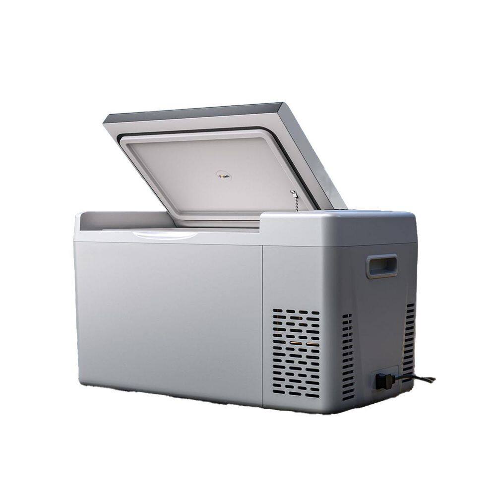 12-Volt Refrigerator 23 qt. Portable Freezer Compressor Cooler Chest Soft-Side in White for Truck Van RV Camper SUV price history on PriceWatchPro