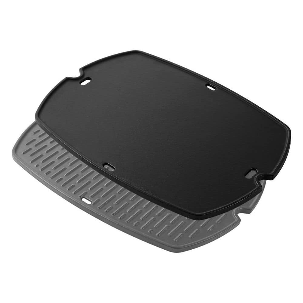 Reversible Cast Iron Nonstick Grill Griddle Pan Full Size for Q200 Q2000 Q2200 Q2400 Q220 Q240 Series 1-Piece price history on PriceWatchPro