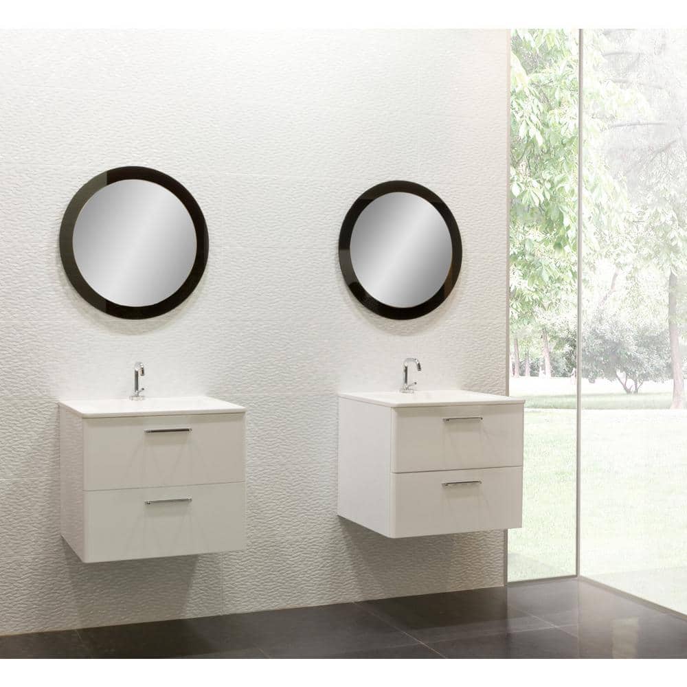 Large Glossy White Ceramic Rectangle Wall Tile