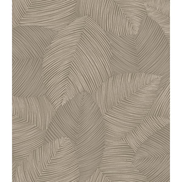30.75 sq. ft. Desert Bark The Olivia Vinyl Peel and Stick Wallpaper Roll